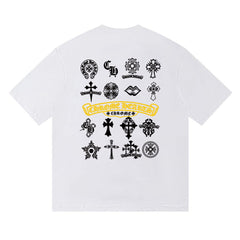 CH Cross Pattern T-shirt #Y16