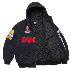 Ducati Hooded Work Jacket Black