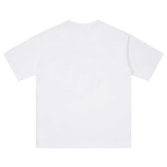 Personality geometric pattern casual printed T-shirt