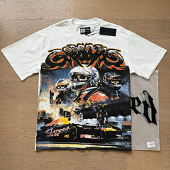 Race Car Driver Pattern T-shirt #G1199/G3199