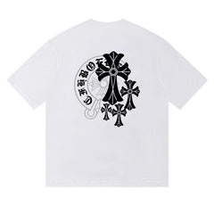 CH Cross Pattern T-shirt #Y37