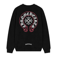 Letter Cross Pattern Sweatshirt #D45