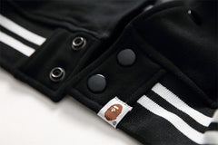 Baseball Embroidered Cartoon print jacket #09