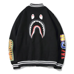Baseball Embroidered Cartoon print jacket #09