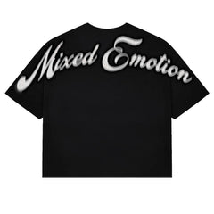 Black “Pearl” Cropped Tee