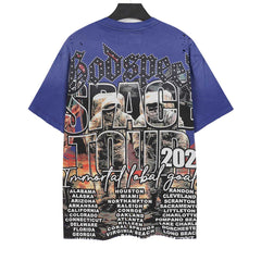 Skull Astronaut Pattern T-shirt #G5406/G6406