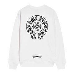 Letter Cross Pattern Sweatshirt #D41