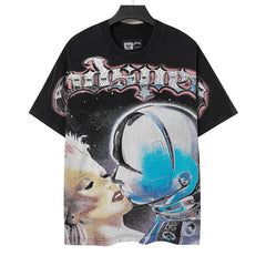 Human-Machine Romance Printed T-shirt #G6193
