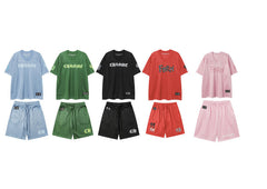 CH Mesh Cross Print Shorts #C1002