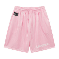CH Mesh Cross Print Shorts #C1002