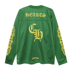 CH Mesh Cross Print Long Sleeved T-shirt #C1003