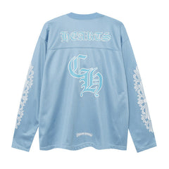 CH Mesh Cross Print Long Sleeved T-shirt #C1003