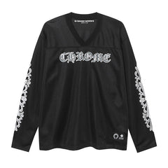 CH Mesh Cross Print Long Sleeved T-shirt #C1003