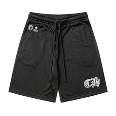 CH Mesh Cross Print Shorts #C1002