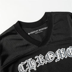 CH Mesh Cross Print T-shirt #C1001