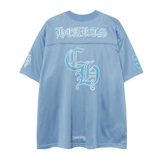 CH Mesh Cross Print T-shirt #C1001