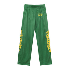CH Mesh Cross Print Pants #C1004