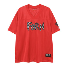 CH Mesh Cross Print T-shirt #C1001