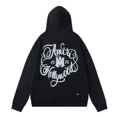 Pattern Letter Hoodie #7229