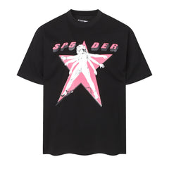 Letter Pattern T-shirt #S T007