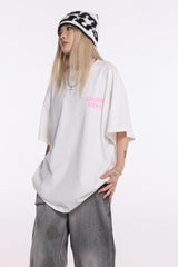 Pink Lettering Tee