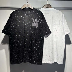 Hot Flash Silver Letter T-shirt