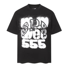 Letter Pattern T-shirt #S T018