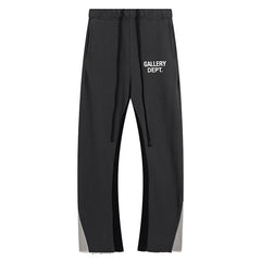 Logo Flared Cotton Sweatpants