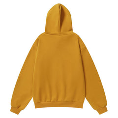Cropped Relaxed Hoodie
