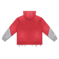 Embroidered Zipper Hoodie #R6097
