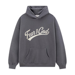 Classic Letter Print Hoodie #2291