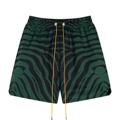 Zebra Silk Shorts