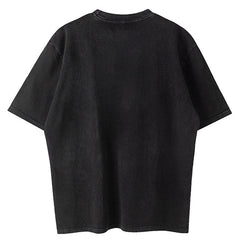 Letter Logo Print T-Shirt