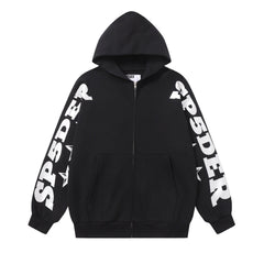 Letter Pattern Hoodie #S227