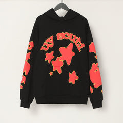 Letter Pattern Hoodie #S226
