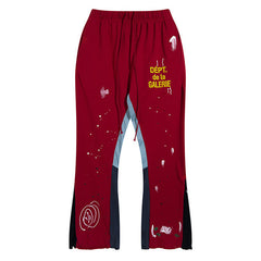 Painted Flare Sweat Pants