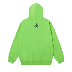 Letter Pattern Hoodie #S229