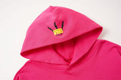 Letter Pattern Hoodie #S231