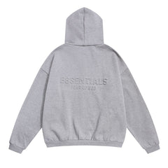 Zippered Cardigan Hoodie