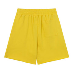 Letter Pattern Shorts #S232 Yellow