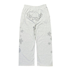 Letter Pattern Rhinestones Pants #S556