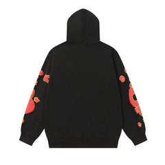 Letter Pattern Hoodie #S226
