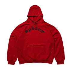 Rhinestone Letter Hoodie #S557