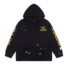 Letter Patterned Hoodie #G589