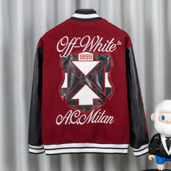 Letter Embroidered Jacket #DW1