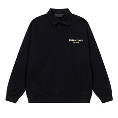 25FW Lapel Pullover Sweatshirt