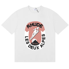 Les Deux Alpes Cotton T-Shirts