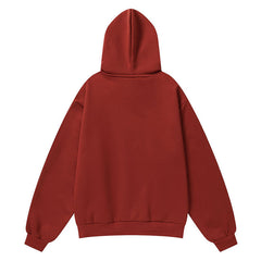 Cropped Relaxed Hoodie