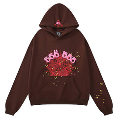 Number Hoodie-Brown #8203