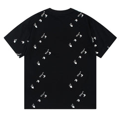 Swimming Man Logo-Print T-Shirt
